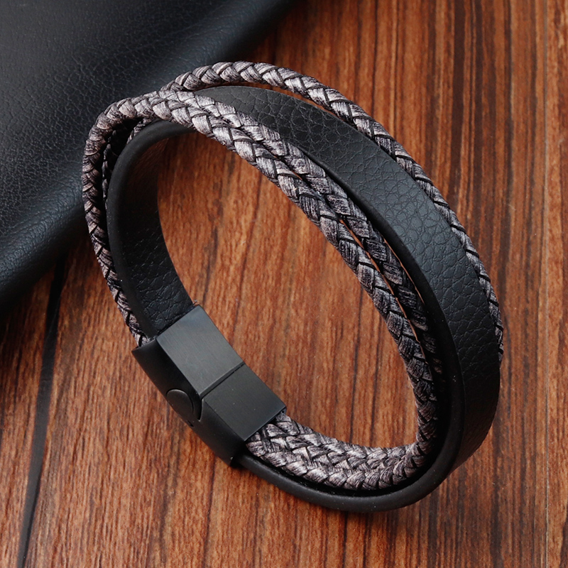 Mens Fashion Combination - Retro Style Double Stitching Combination Small