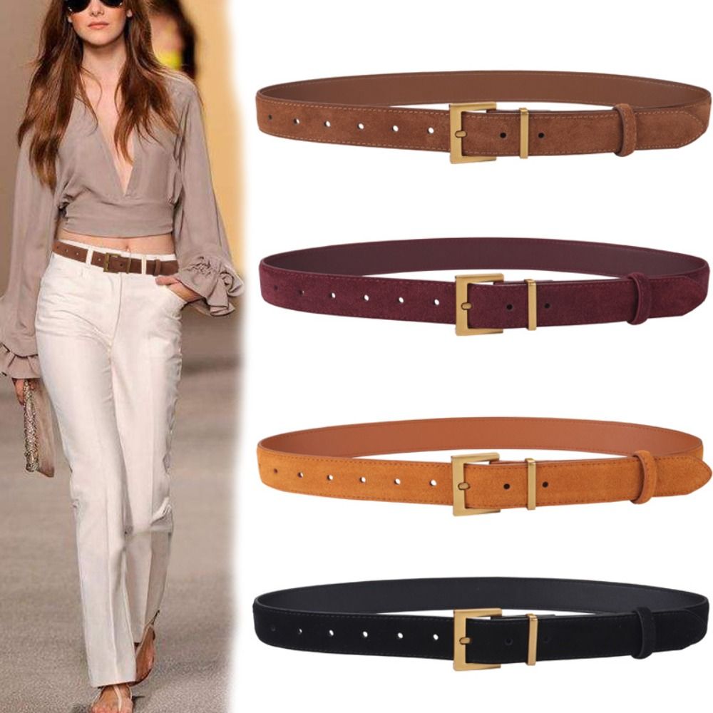 Leather Belt Braided - Fashion Women Genuine Leather Belt for