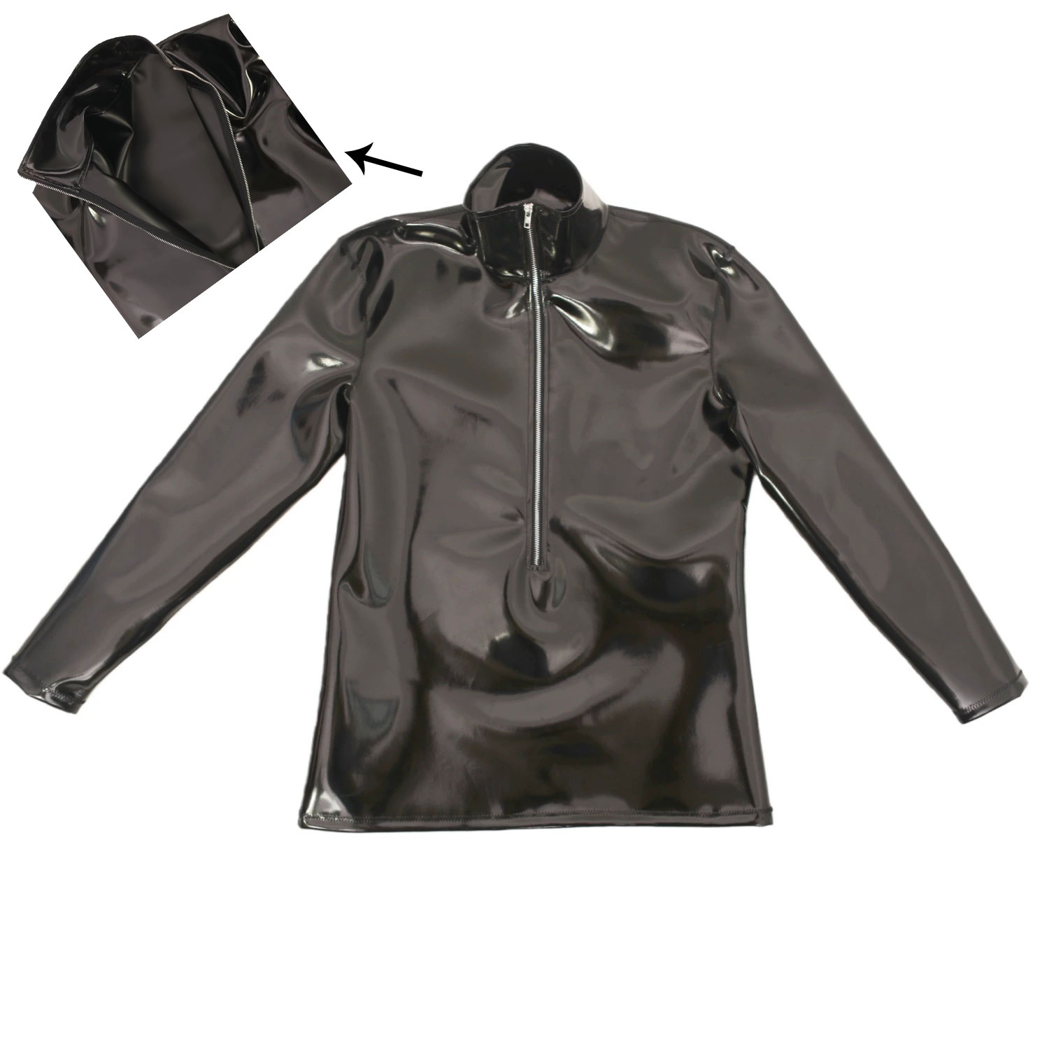 New Fashion Cloth Latex Men's  - Mens Fashion Top ulasan dan harga