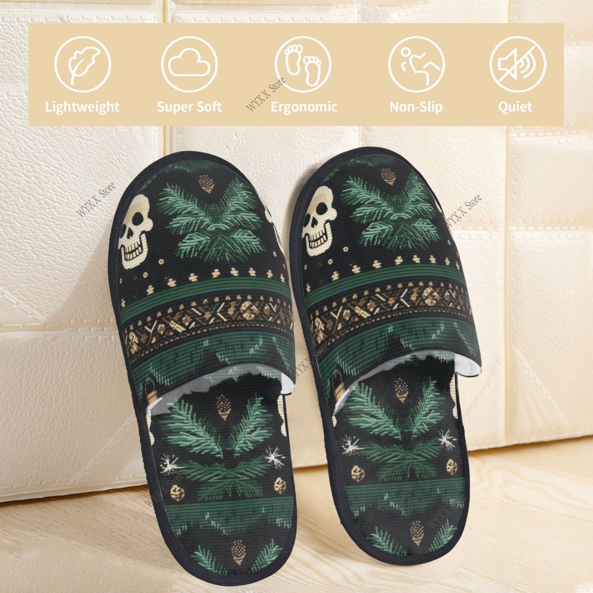 Fur Slipper For Women Men Fash - Men'S Fashion Houses ulasan dan harga