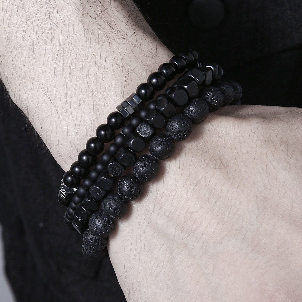 4PC Volcano Stone Black Gallst - Mens Fashion Combination ulasan dan harga