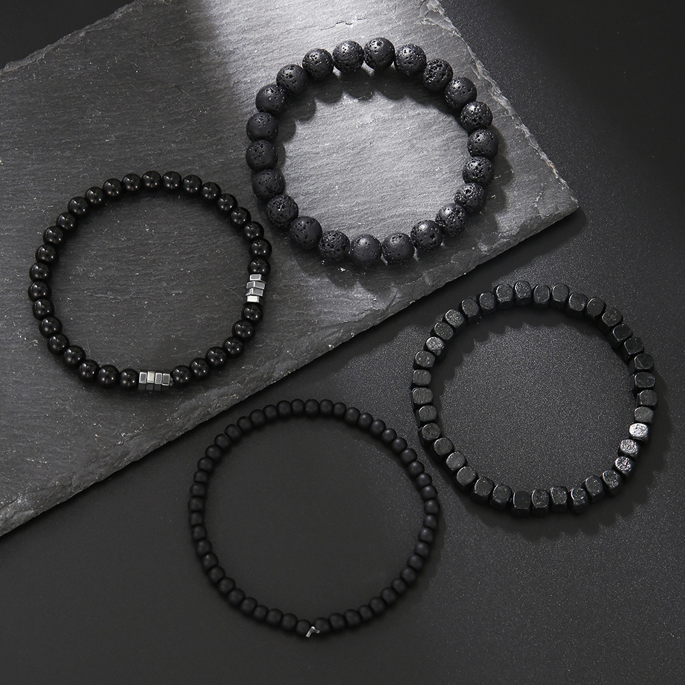 4PC Volcano Stone Black Gallst - Mens Fashion Combination ulasan dan harga