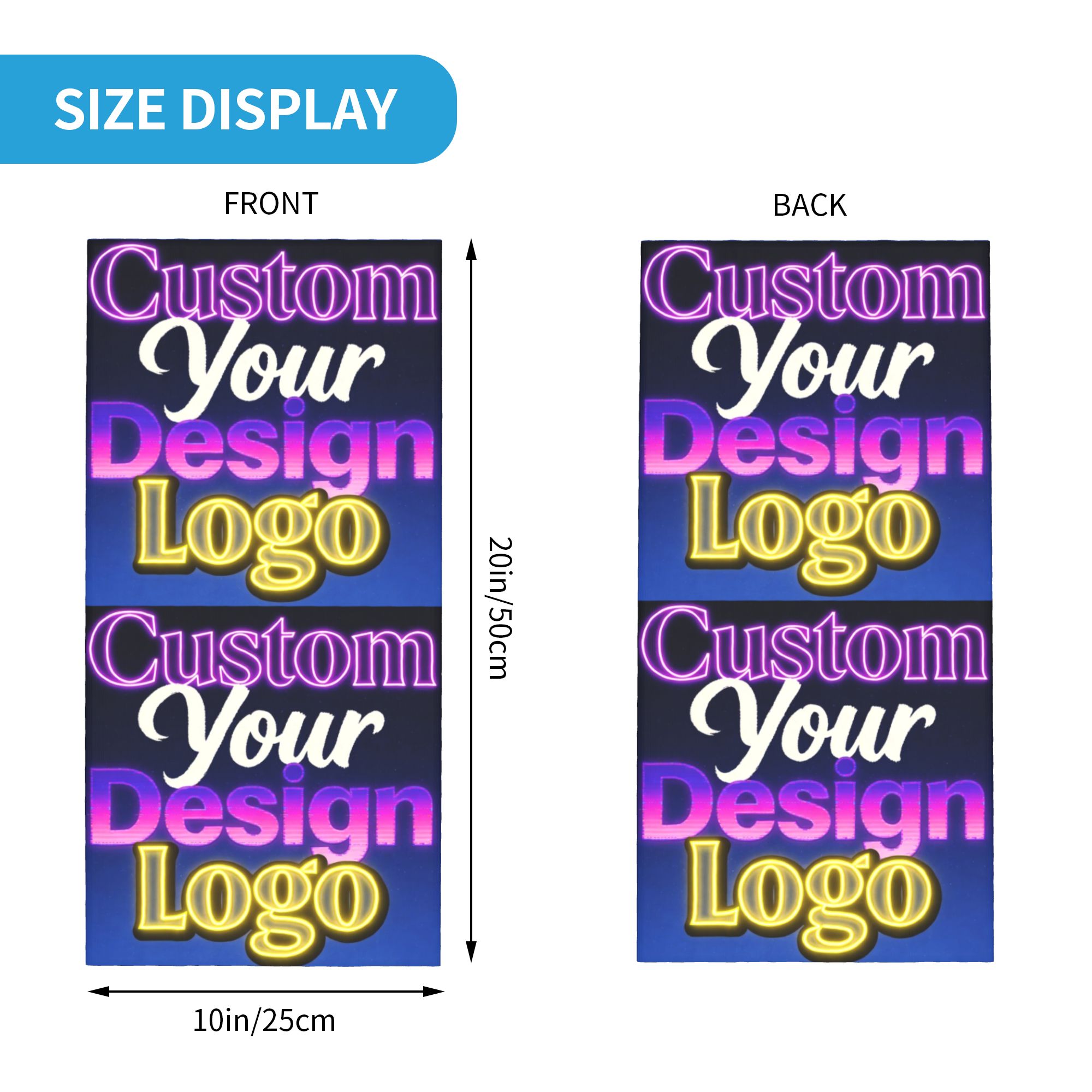 Custom Custom Your Design Logo - Men'S Fashion Names ulasan dan harga