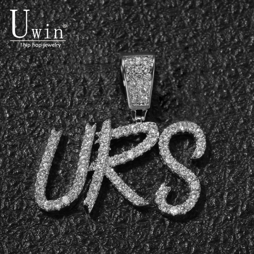 UWIN Name Brush Font Necklace  - Mens Fashion Combination ulasan dan harga