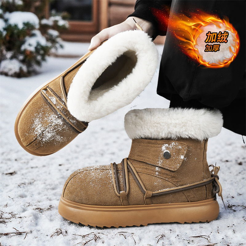 2025 New Winter Men Snow Boots - Men'S Fashion Loafers ulasan dan harga