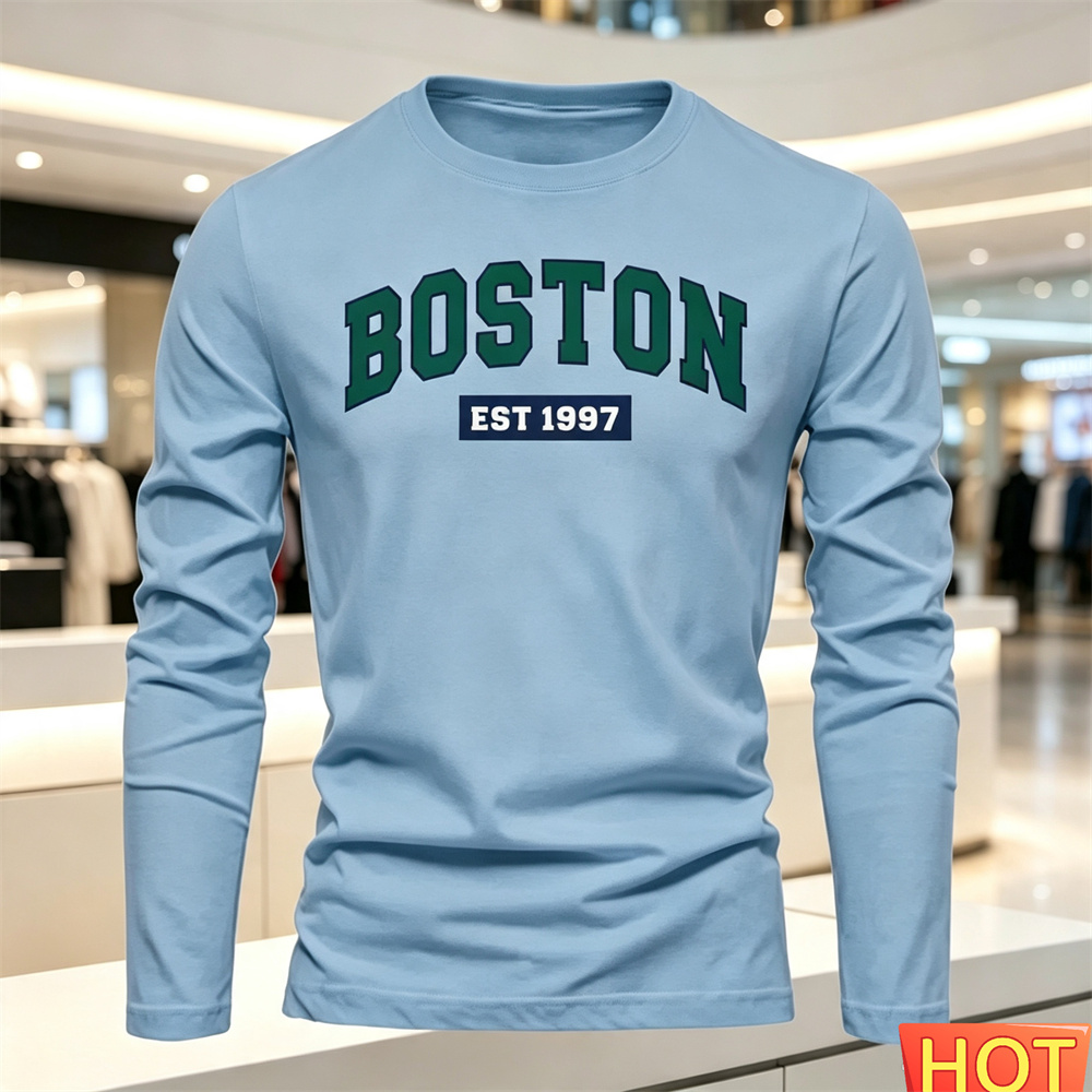Autumn Summer Men's long sleev - Mens Fashion Top ulasan dan harga