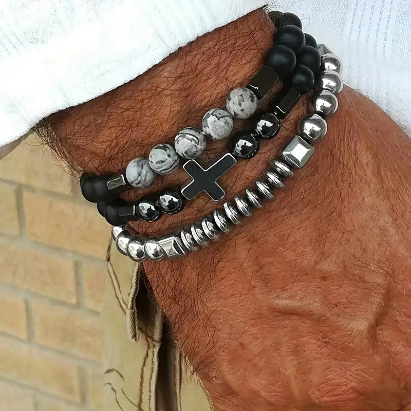 Fashion Personalized Cross Bla - Mens Fashion Combination ulasan dan harga