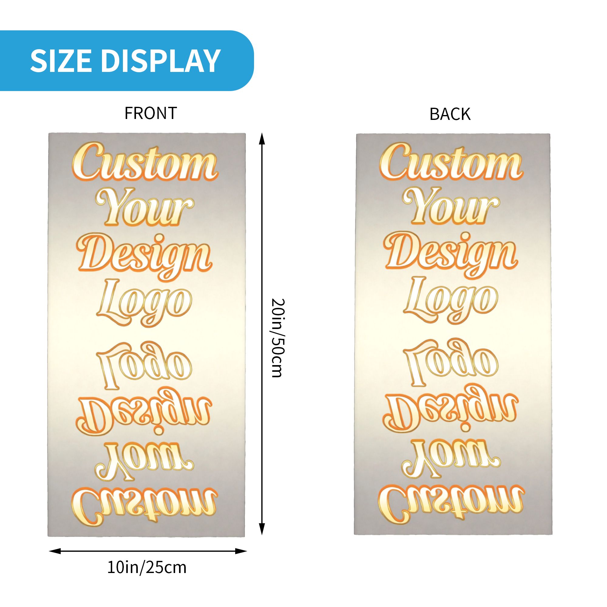 Custom Your Photo Name Bandana - Men'S Fashion Names ulasan dan harga