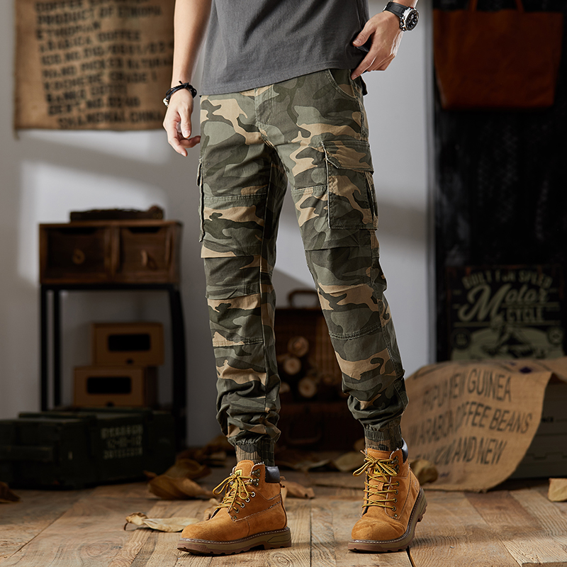KSTUN Men Camouflage Cargo Pan - Mens Fashion Cargo Pants ulasan dan harga