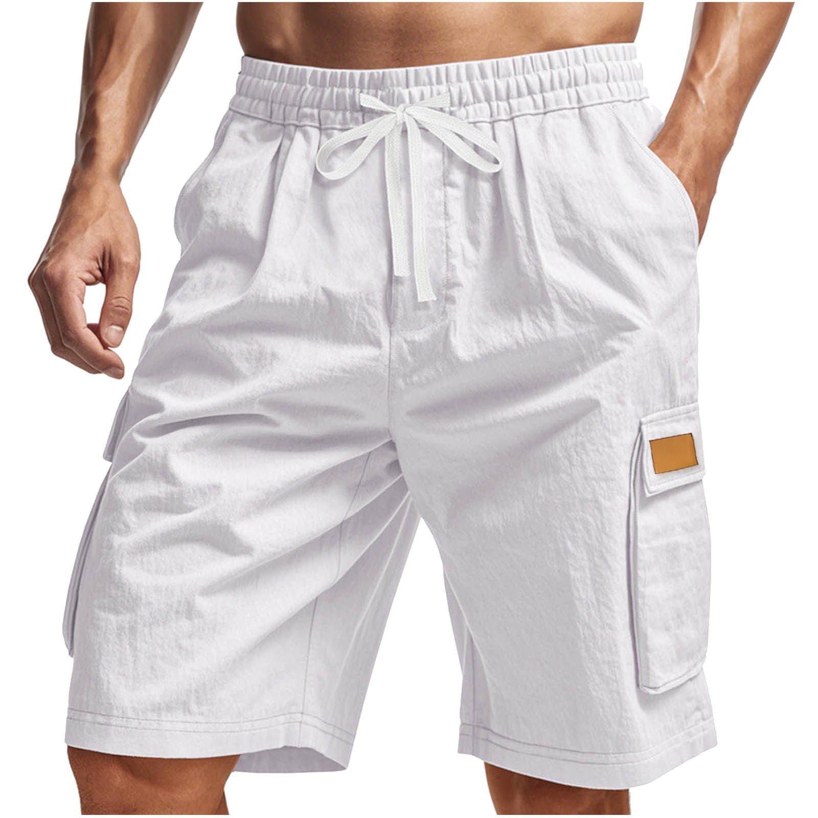 Multi Pocket Mens Cargo Shorts - Mens Fashion Cargo Pants ulasan dan harga