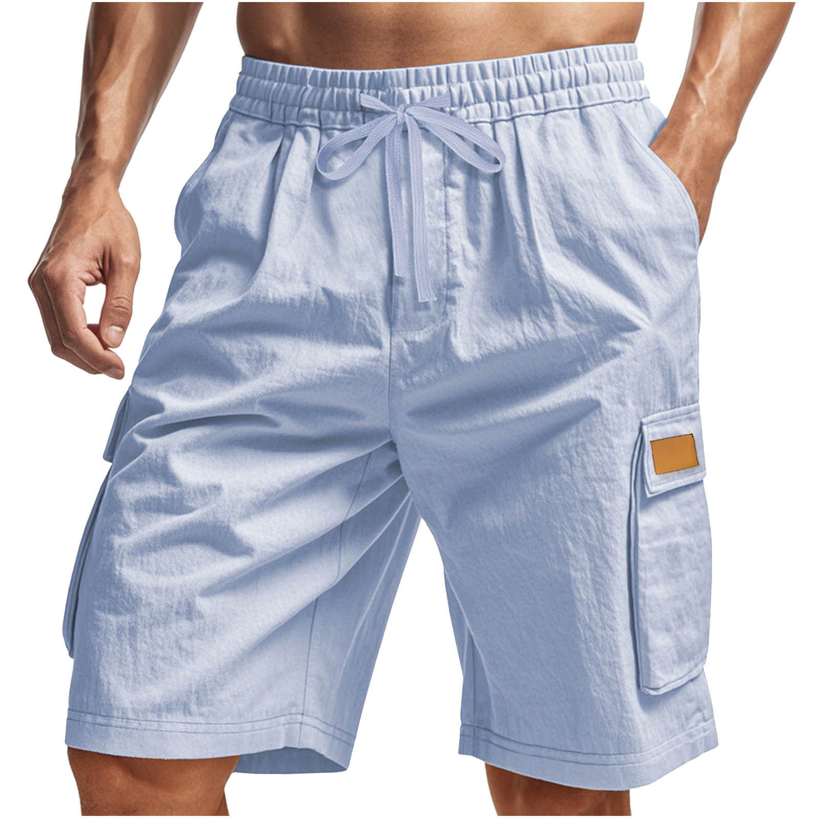 Multi Pocket Mens Cargo Shorts - Mens Fashion Cargo Pants ulasan dan harga