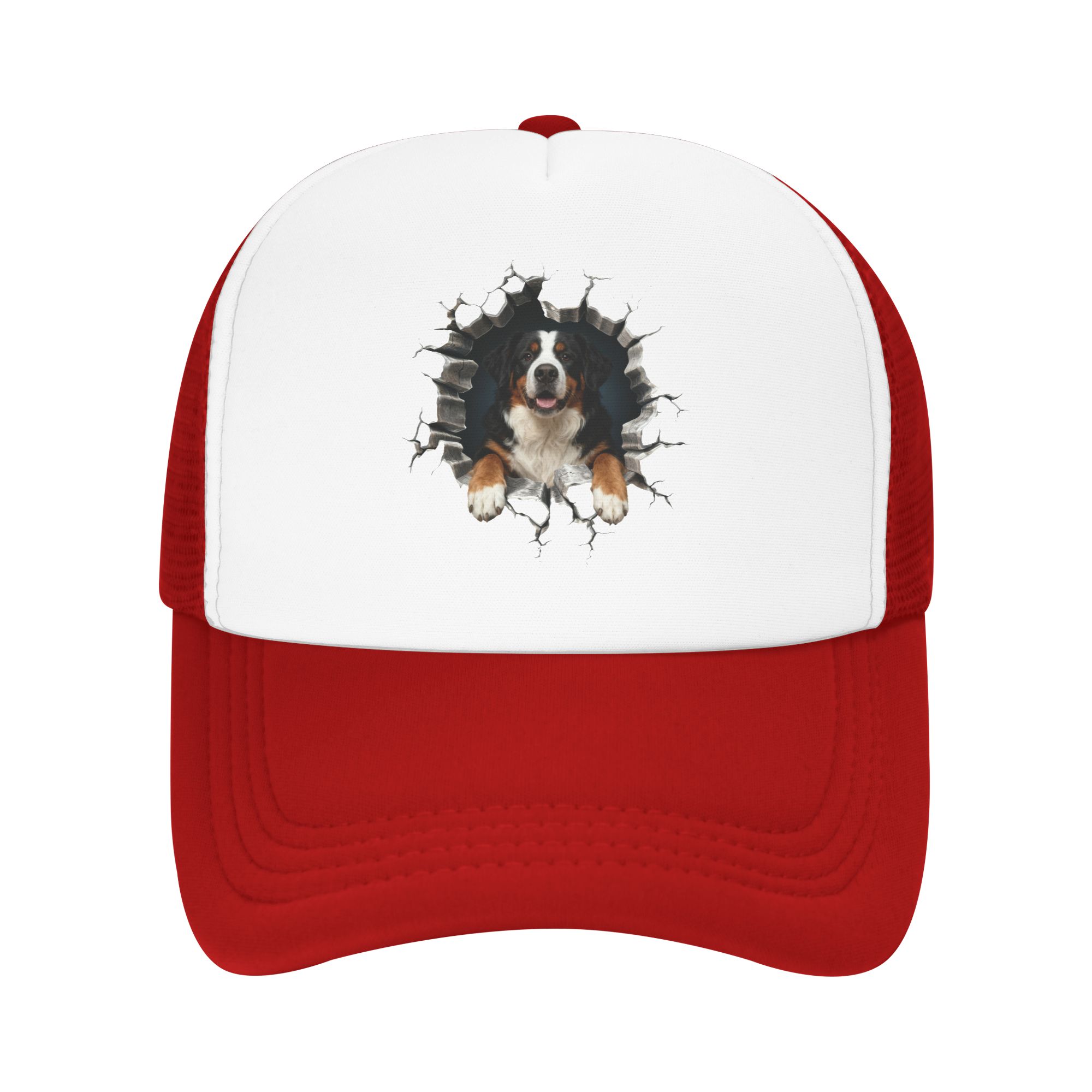Breaking Through Bernese Mount - Trucker Hat Cap ulasan dan harga