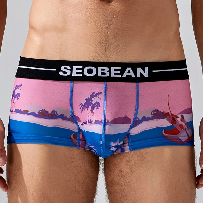 New men's boxers trendy brand  - Men'S Fashion Underwear Brands ulasan dan harga
