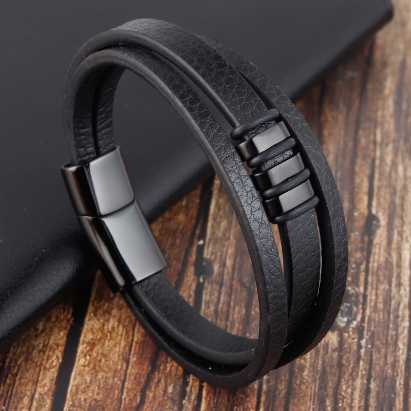 Fashion Unisex Multi-layer Wov - Mens Fashion Combination ulasan dan harga