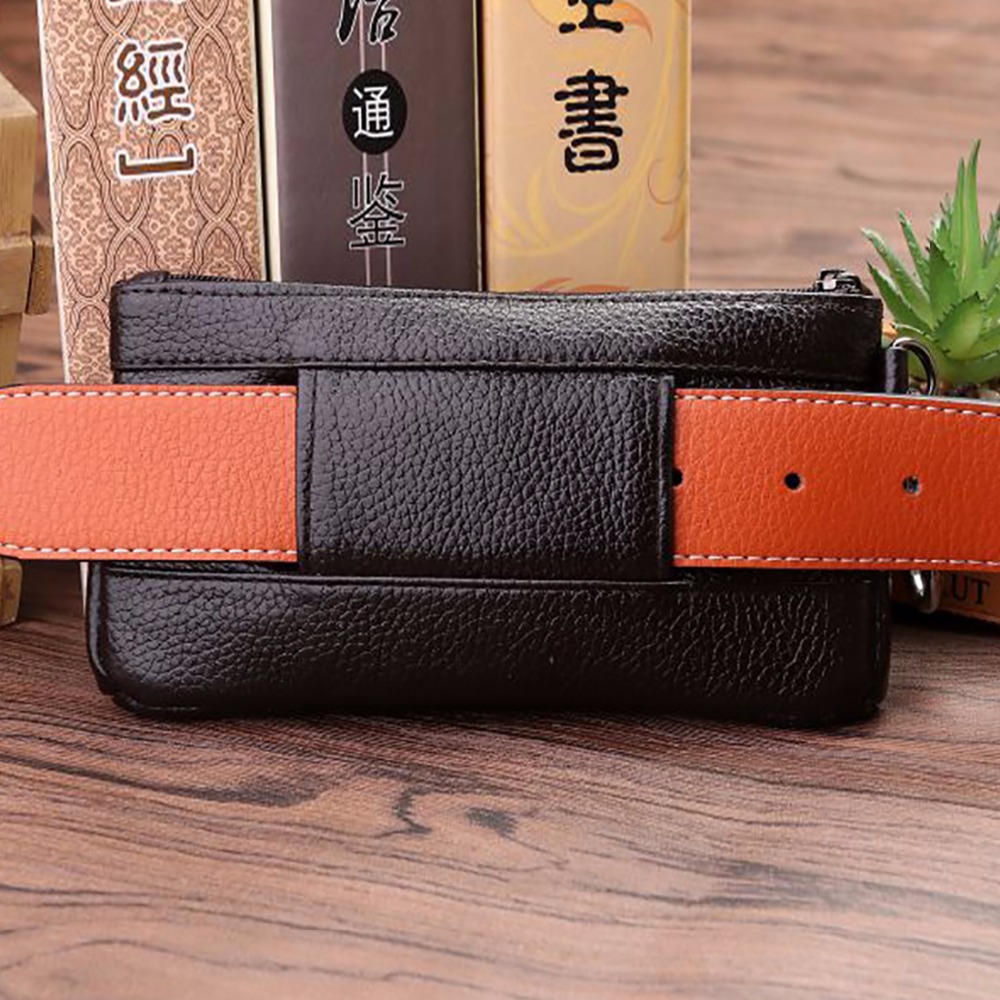 Men Fanny Waist Pack Belt Hip  - Leather Belt Braided ulasan dan harga
