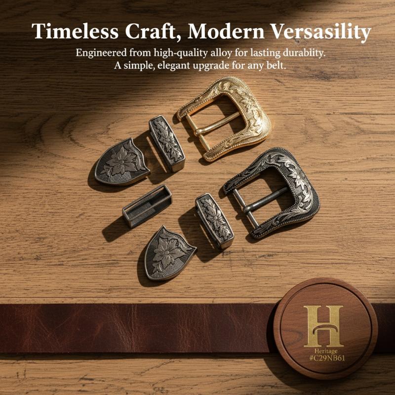Floral Engraved Vintage Metal  - Leather Belt Braided ulasan dan harga