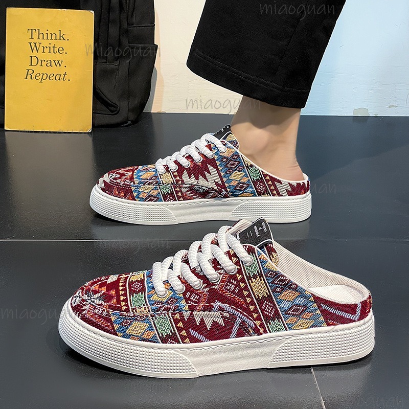 Fashion Men's Canvas Shoes Spr - Men'S Fashion Loafers ulasan dan harga