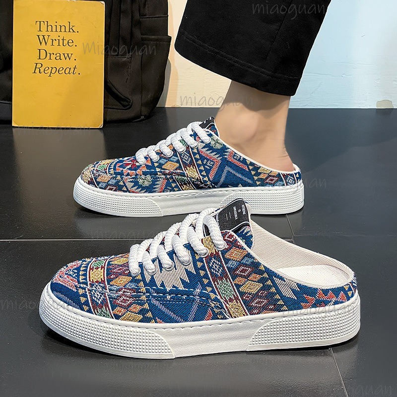 Fashion Men's Canvas Shoes Spr - Men'S Fashion Loafers ulasan dan harga