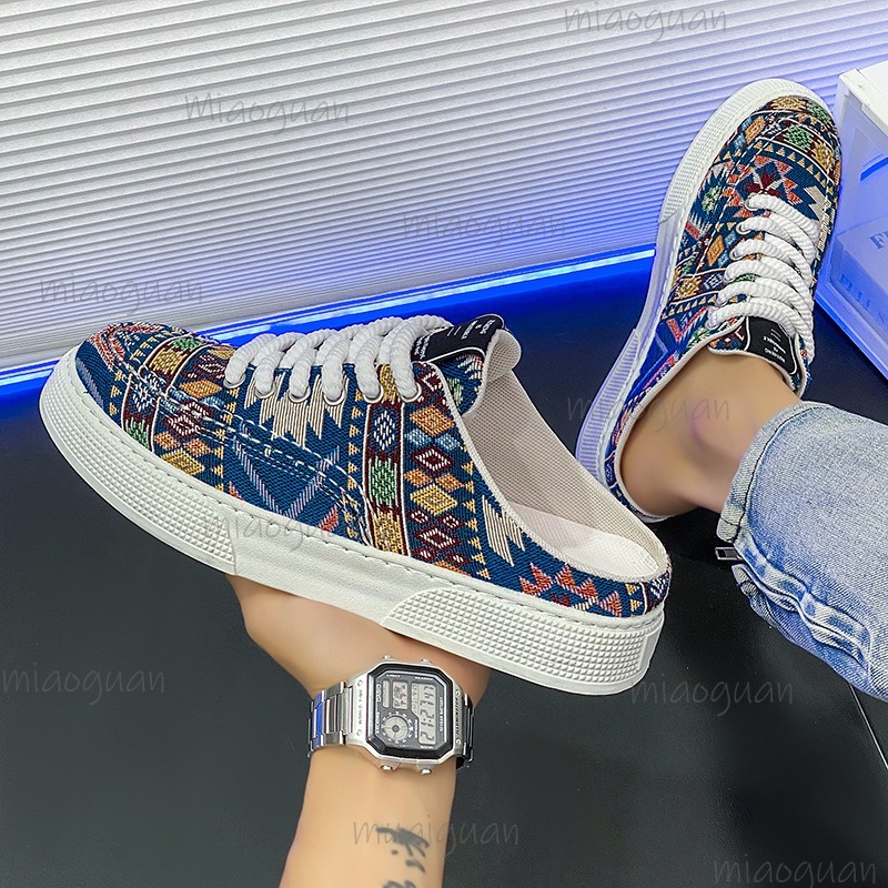 Fashion Men's Canvas Shoes Spr - Men'S Fashion Loafers ulasan dan harga