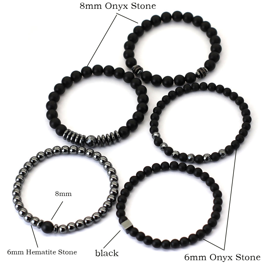 Premium Bracelet Set Men Natur - Mens Fashion Combination ulasan dan harga