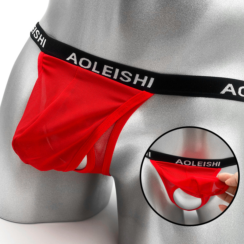 Sheer Mesh Jockstrap for Men B - Men'S Fashion Underwear Brands ulasan dan harga