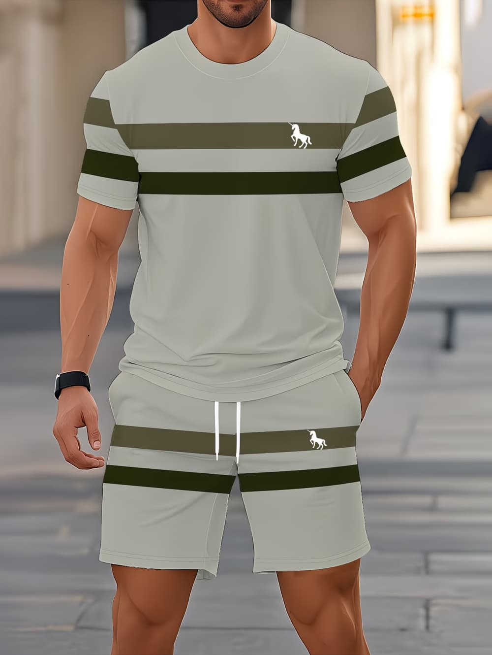 Men's Summer Sets Funny 3D Str - Men'S Fashion Advice ulasan dan harga