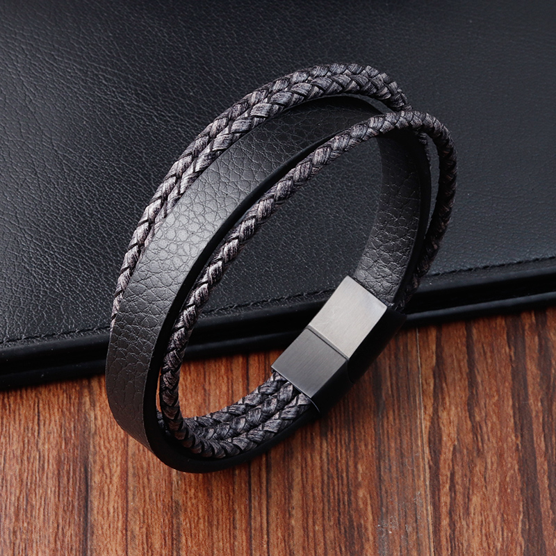 Retro Style Double Stitching C - Mens Fashion Combination ulasan dan harga