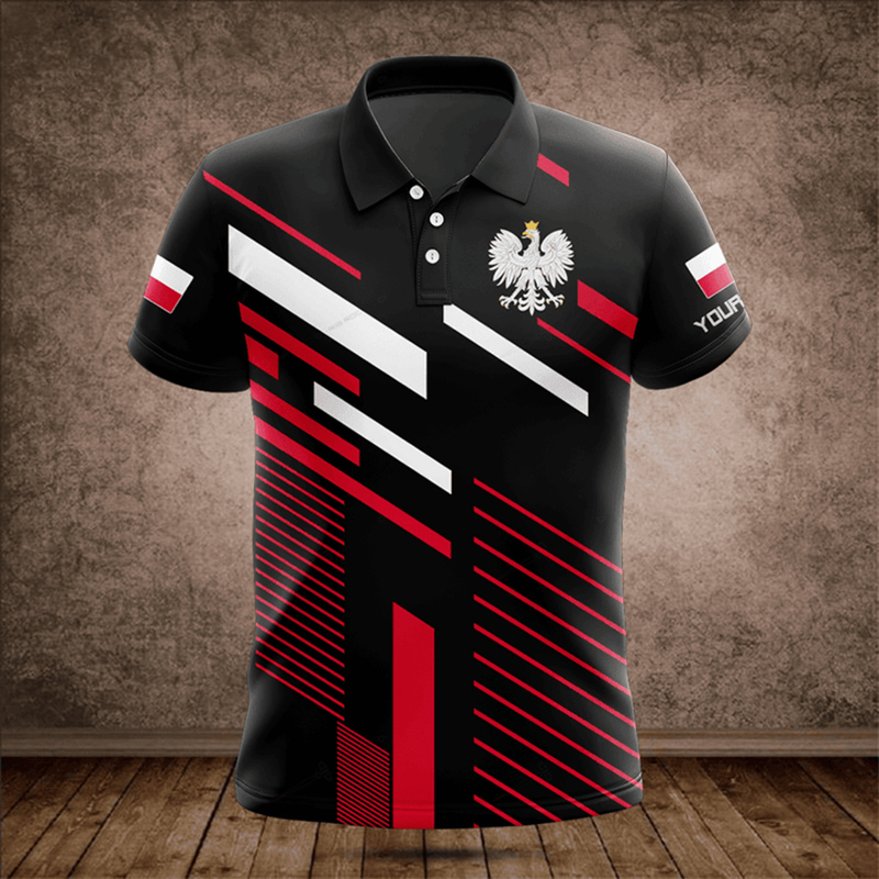 Custom Name Poland Flag Graphi - Men'S Fashion Names ulasan dan harga