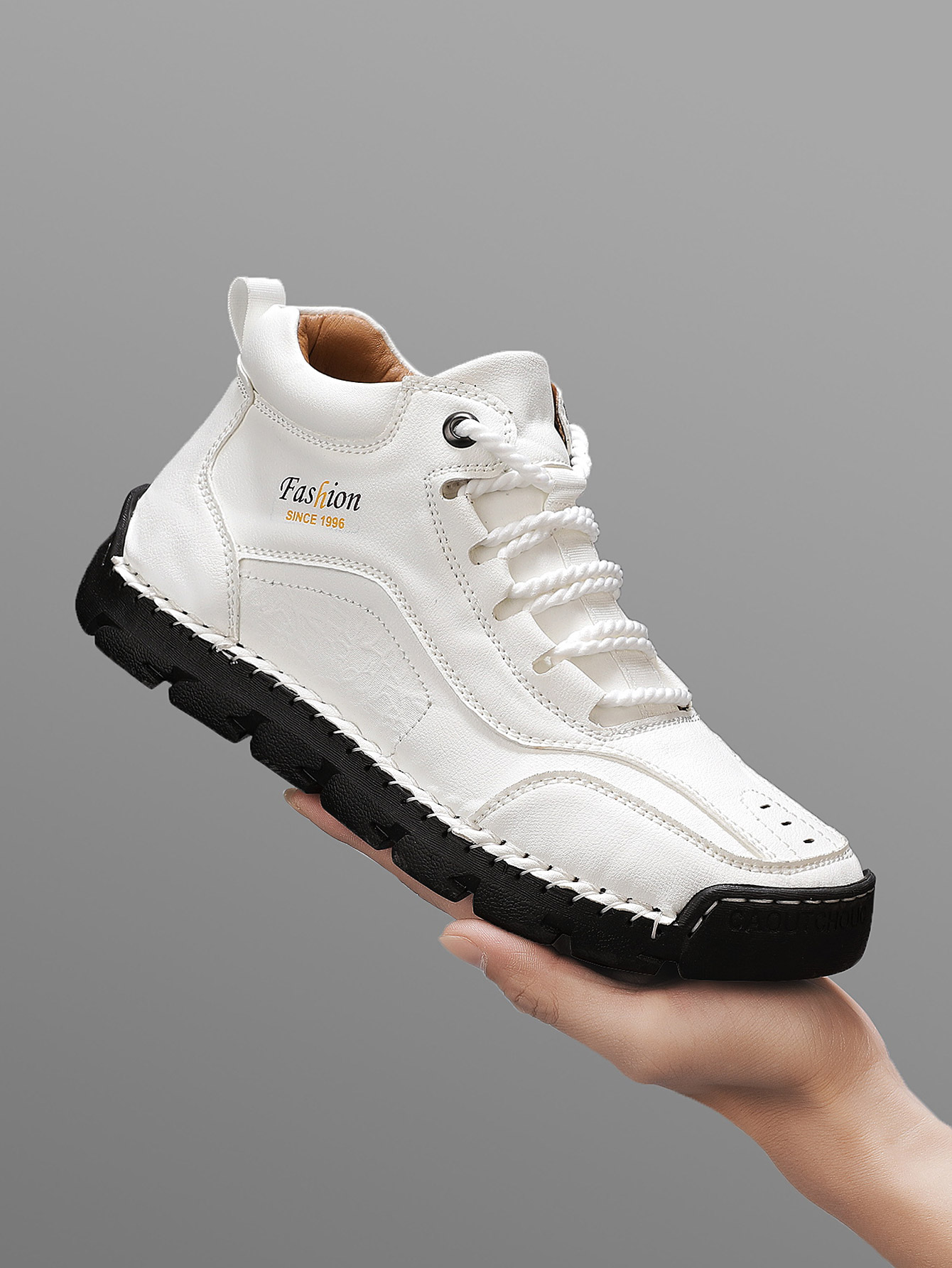 Men's Handmade Mid-Top Casual  - Men'S Fashion Loafers ulasan dan harga