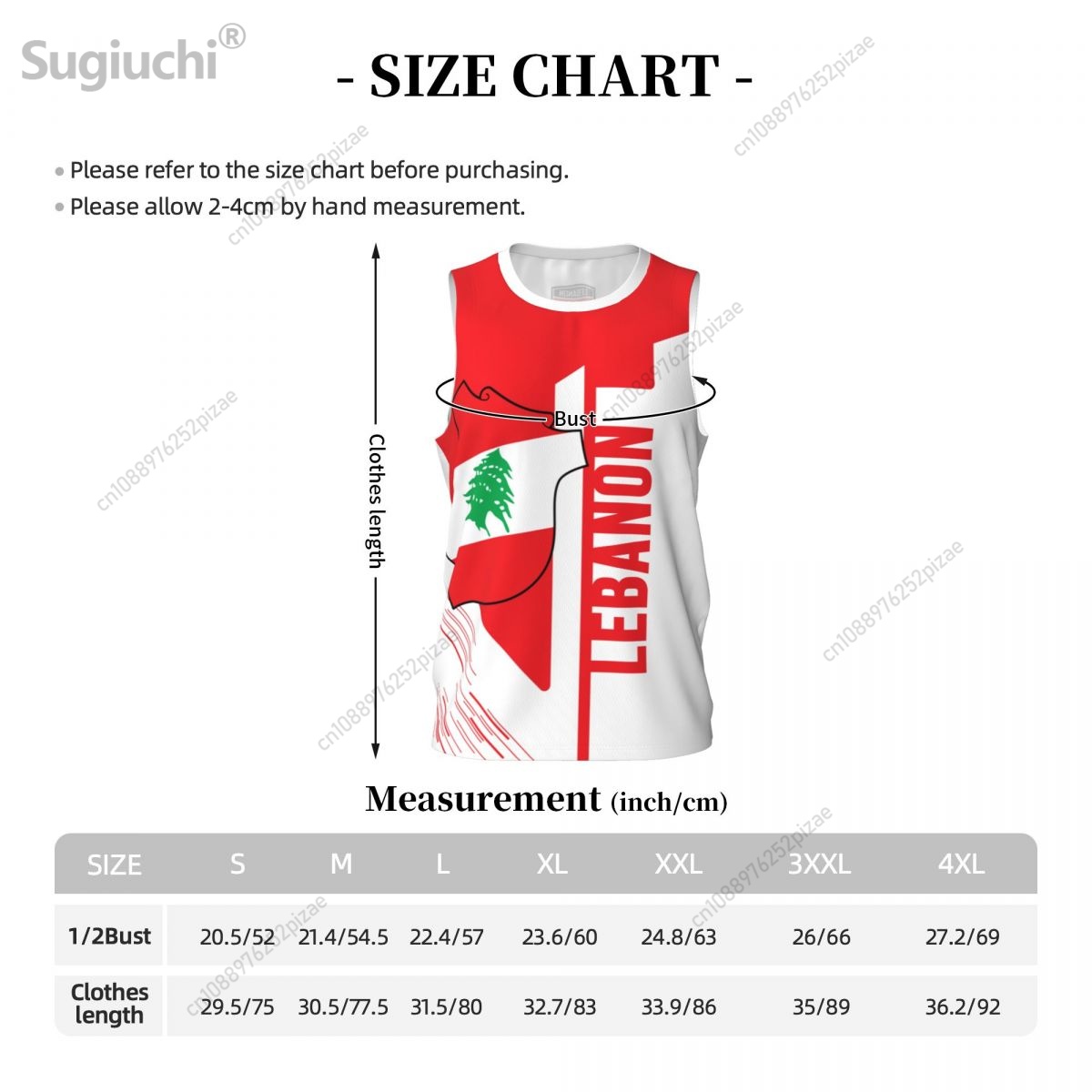 Custom Name Number Lebanon 3D  - Men'S Fashion Names ulasan dan harga