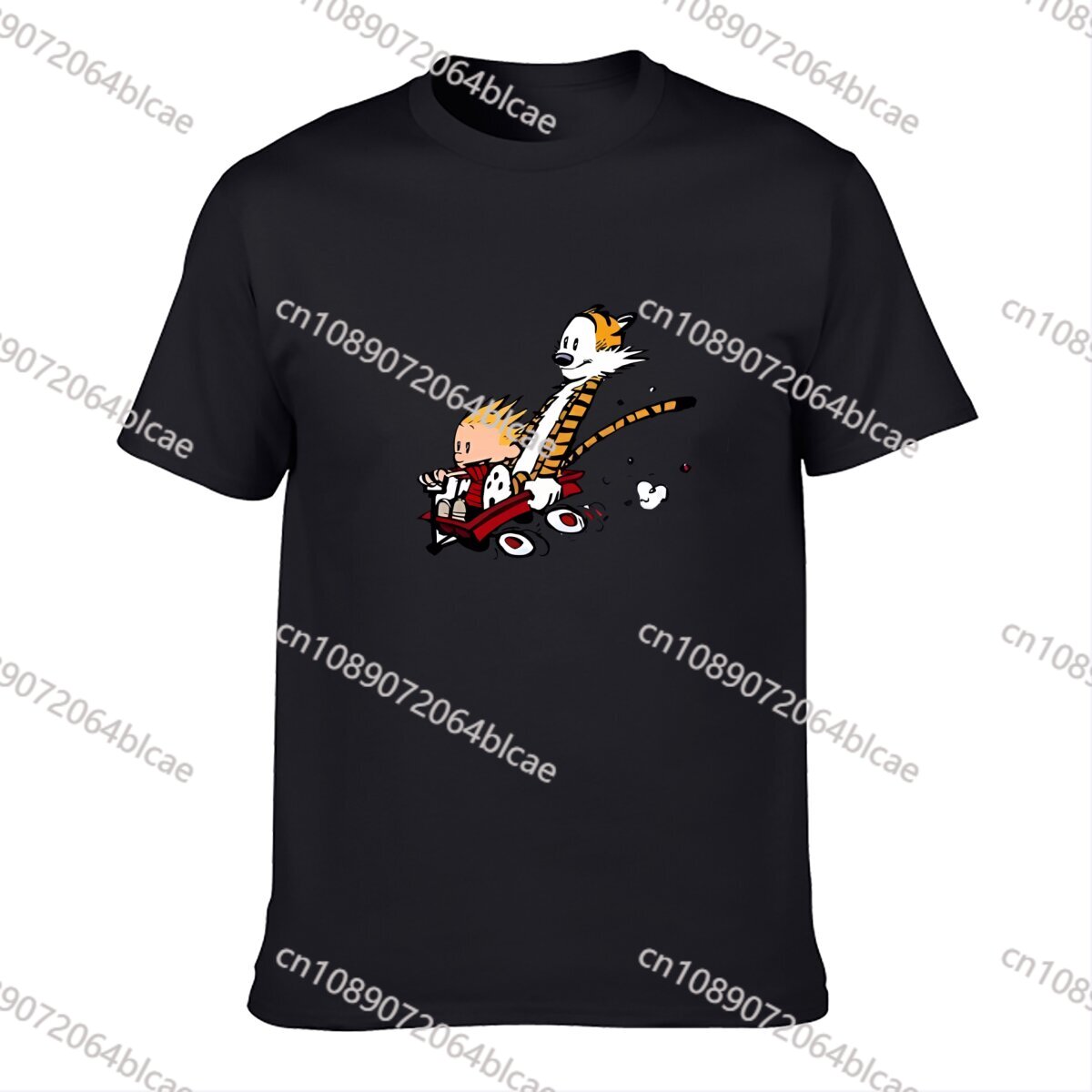 C-Calvin and H-Hobbes T Shirt  - Mens Fashion Combination ulasan dan harga