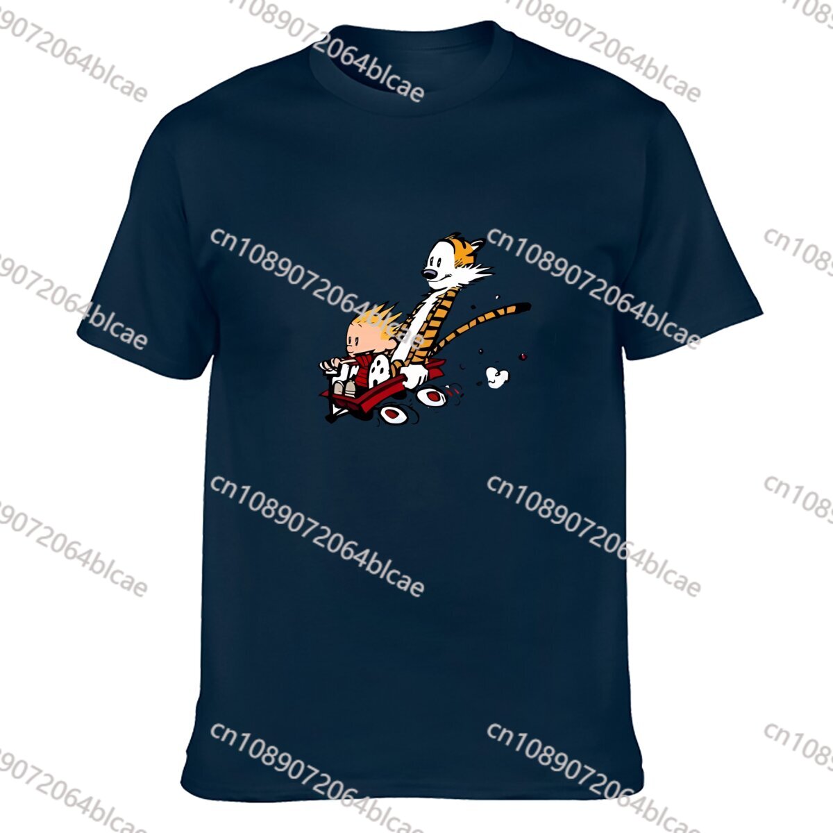 C-Calvin and H-Hobbes T Shirt  - Mens Fashion Combination ulasan dan harga