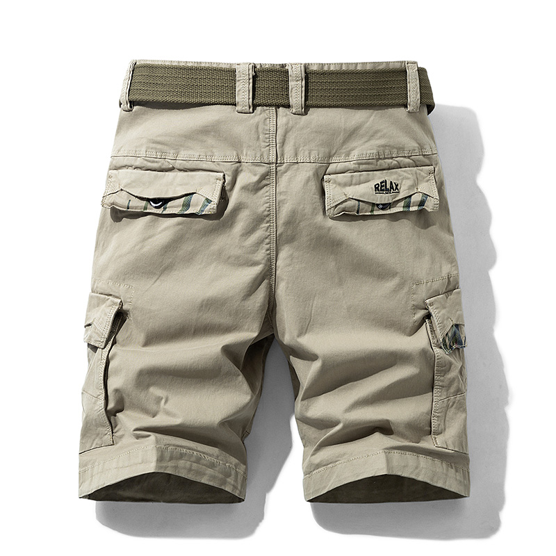 Summer Mens Multi Pockets Cott - Mens Fashion Cargo Pants ulasan dan harga